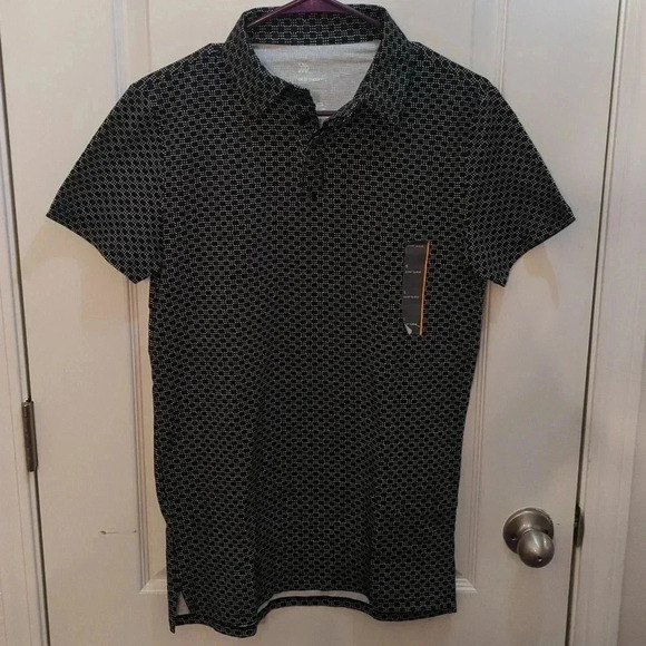 Men's Short Sleeve Polo Shirt - All in Motion Black - Picture 2 of 5